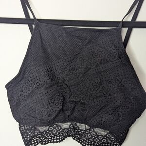 Aerie Black Lace Bralette